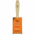 Gourmetgalley 359 2.5 in. 100 Percent White Bristle Beavertail Handle Brush - White - 2.5 in. GO3578375